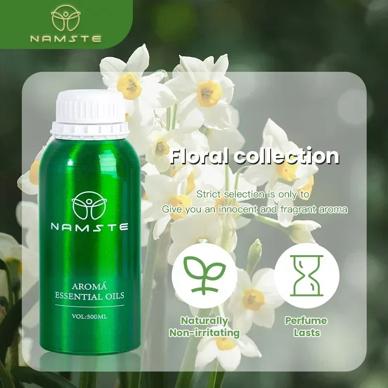 Parfum Home Fragrance - Namste エッセンシャルオイルディフューザー 500 ミリリットル香水花と花ルームフレグランスフレーバー家庭用アロマディフューザー芳香剤