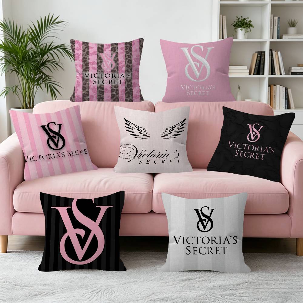 Home Fragrance Victoria Secret - クッション装飾ルーム美学枕カバー家の装飾寝室ソファベッド枕カバー 45x45 V-Victorias-Fashion-S-Secret