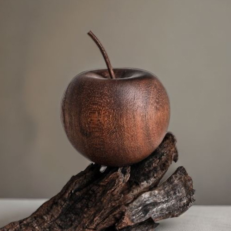 1 個の木製リンゴ型エッセンシャルオイルディフューザーフレグ - Home Fragrance Oil のレビューと価格