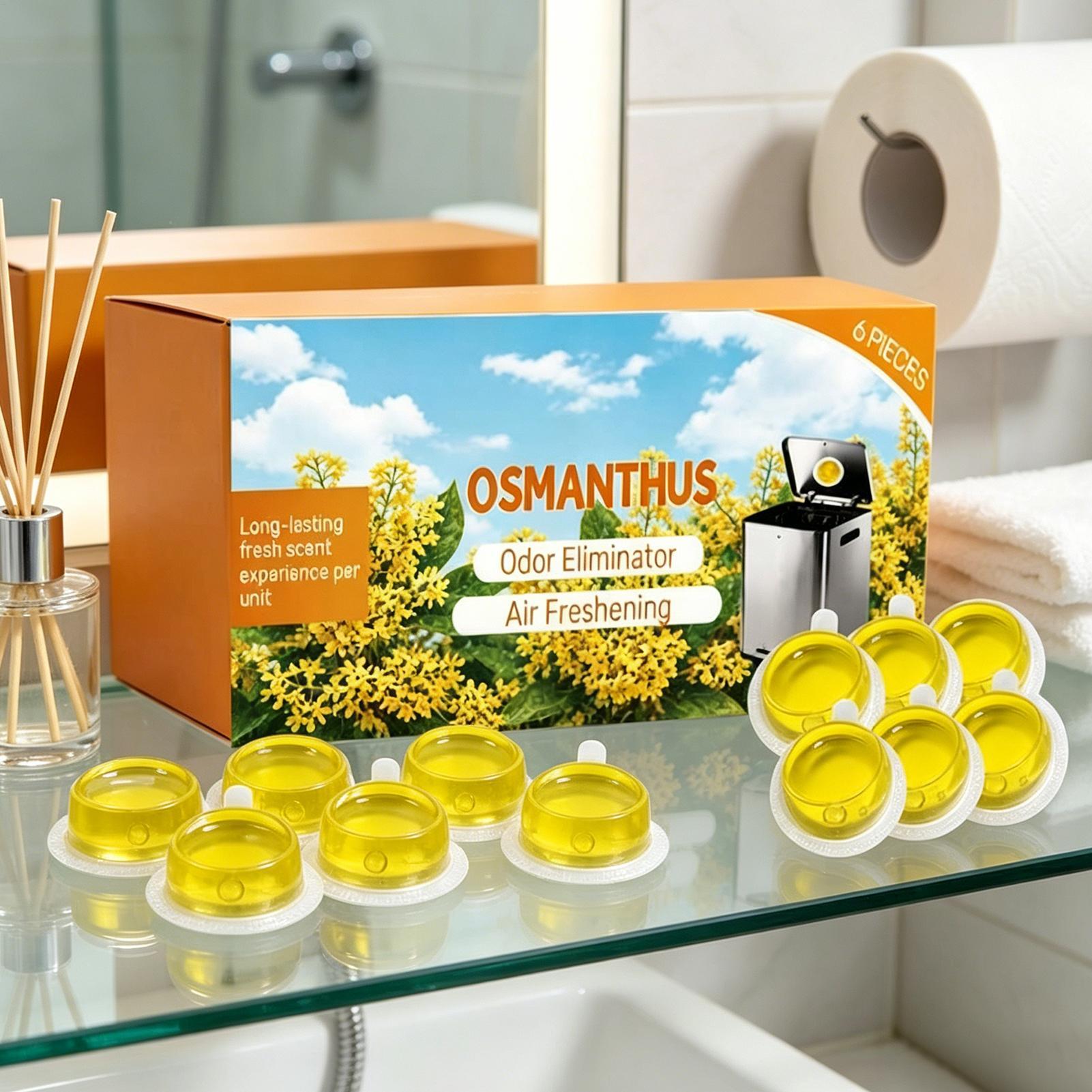 ゴミ箱芳香剤 6個入り 長持ちする消臭芳香剤 ゴミ箱の臭い吸 - Home Fragrance Gel のレビューと価格